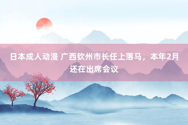 日本成人动漫 广西钦州市长任上落马，本年2月还在出席会议